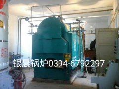 DZH1-1.0-T型1吨生物质蒸汽星空网（中国）和10万大卡生物质导热油炉安装现场