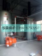 2台立式燃气热水星空网（中国）安装使用现场  洗浴供暖首选